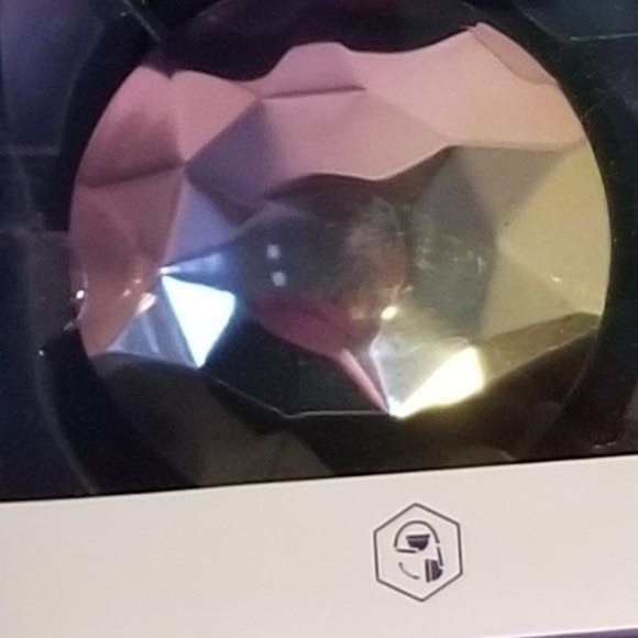 Art & Sound Glam Iridescent Faceted Headphones New in Box - Picture 3 of 3